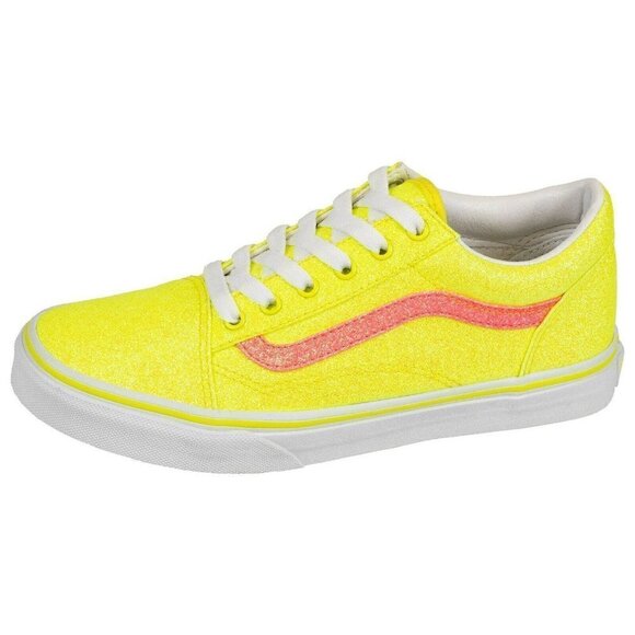 VANS Other - Vans Old Skool (Neon Glitter) Yellow Sneakers